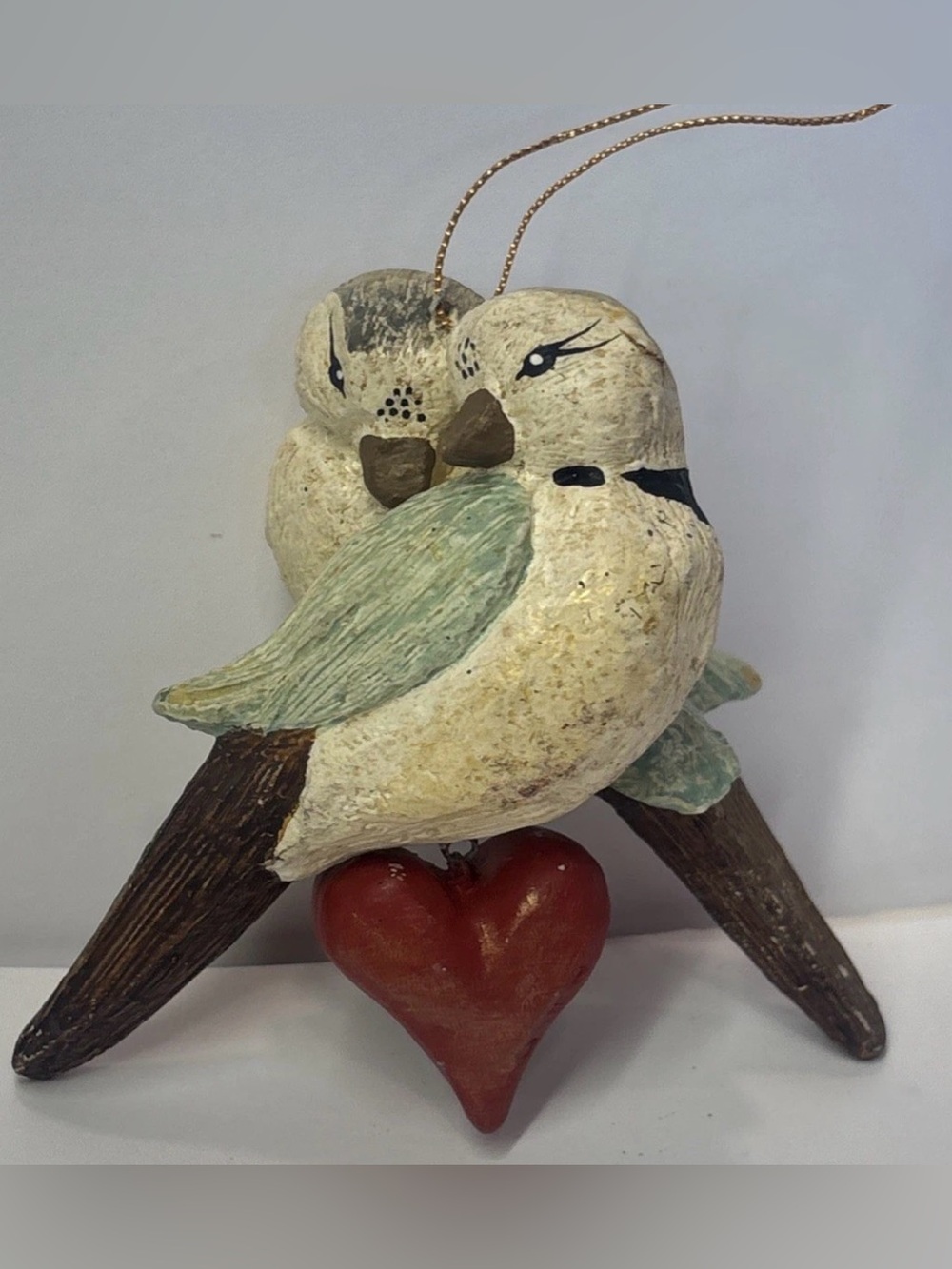 House of Hatten Two Turtle Doves Twelve‎ Days Of Christmas Ornament Denise Calla